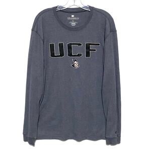 UCF Knights Colosseum Waffle Knit LS Shirt Men XL Embroidered Athleisure Sporty